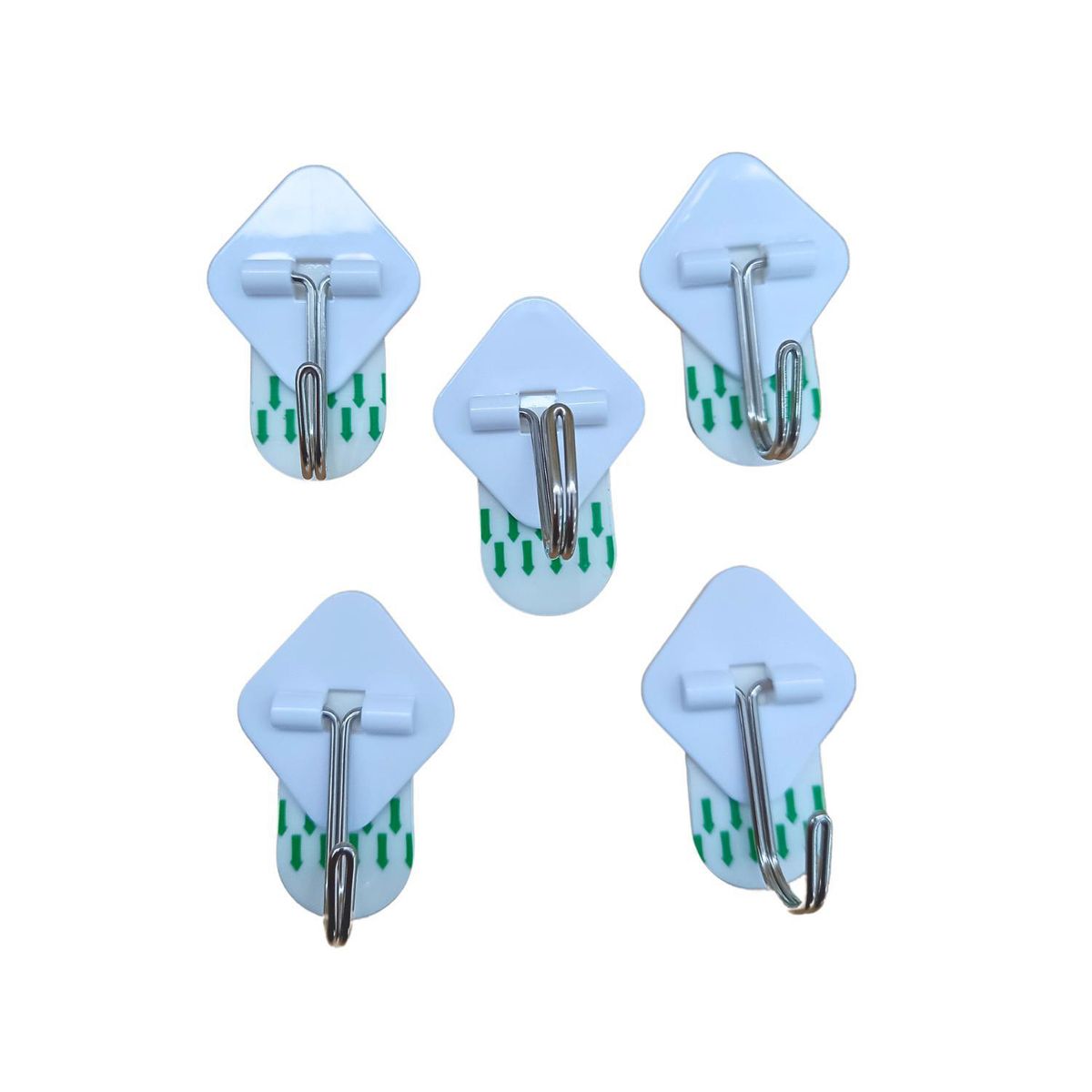 ZENDER - Colgador Adhesivo Reutilizable 700Gr x5und