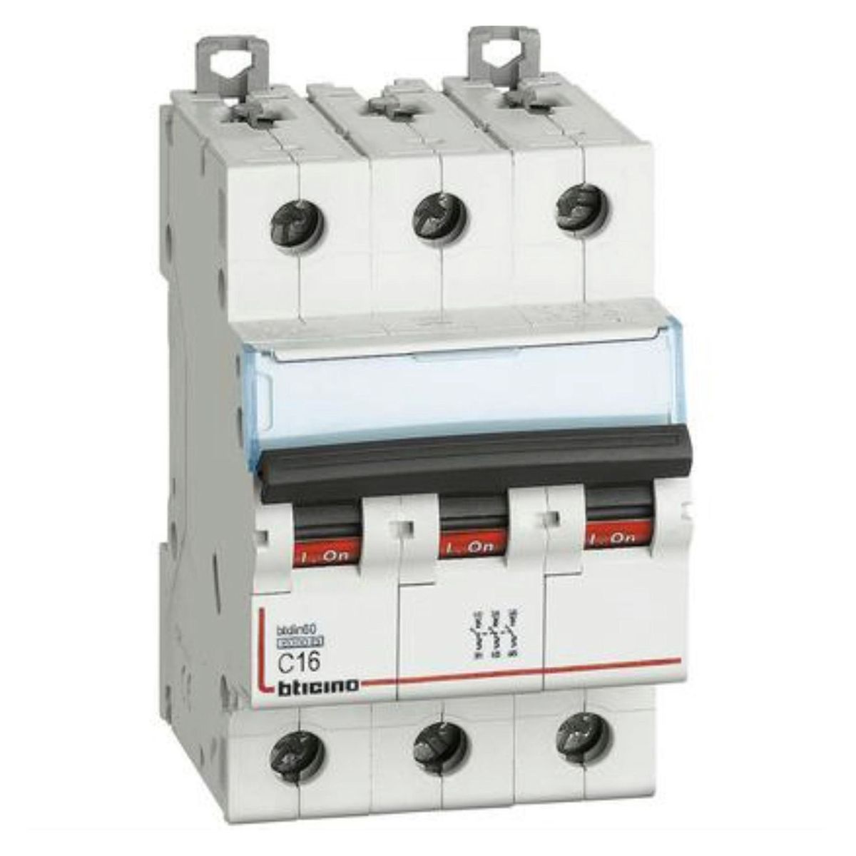 BTICINO - Interruptor Termomagnético 3x16A Bticino