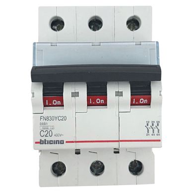 Interruptor Termomagntico 3x20A Bticino