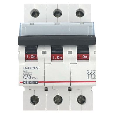 Interruptor Termomagntico 3x50A Bticino