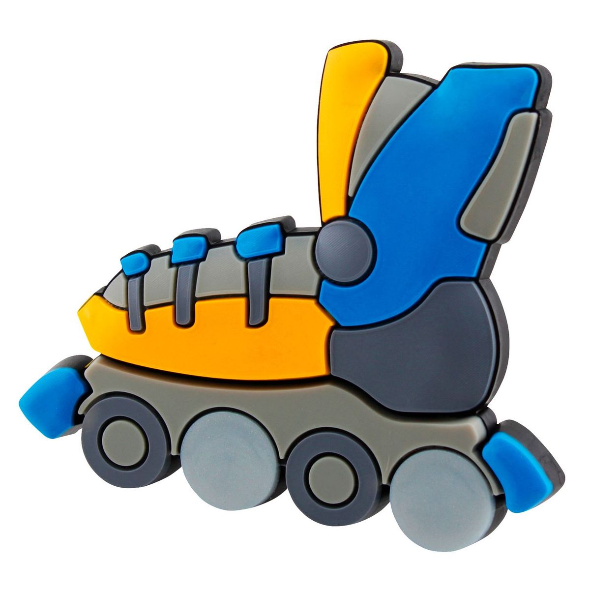 ITALOCKS - Tirador de Perilla Cartoon Patineta Azul 45 mm.