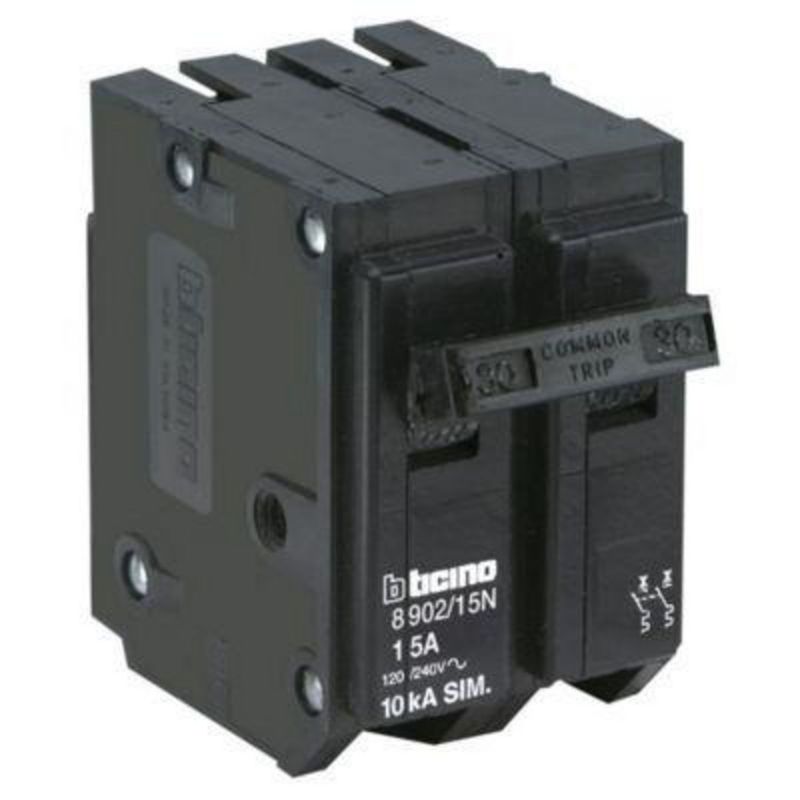 BTICINO - Interruptor Termomagnético 2x15A Bticino