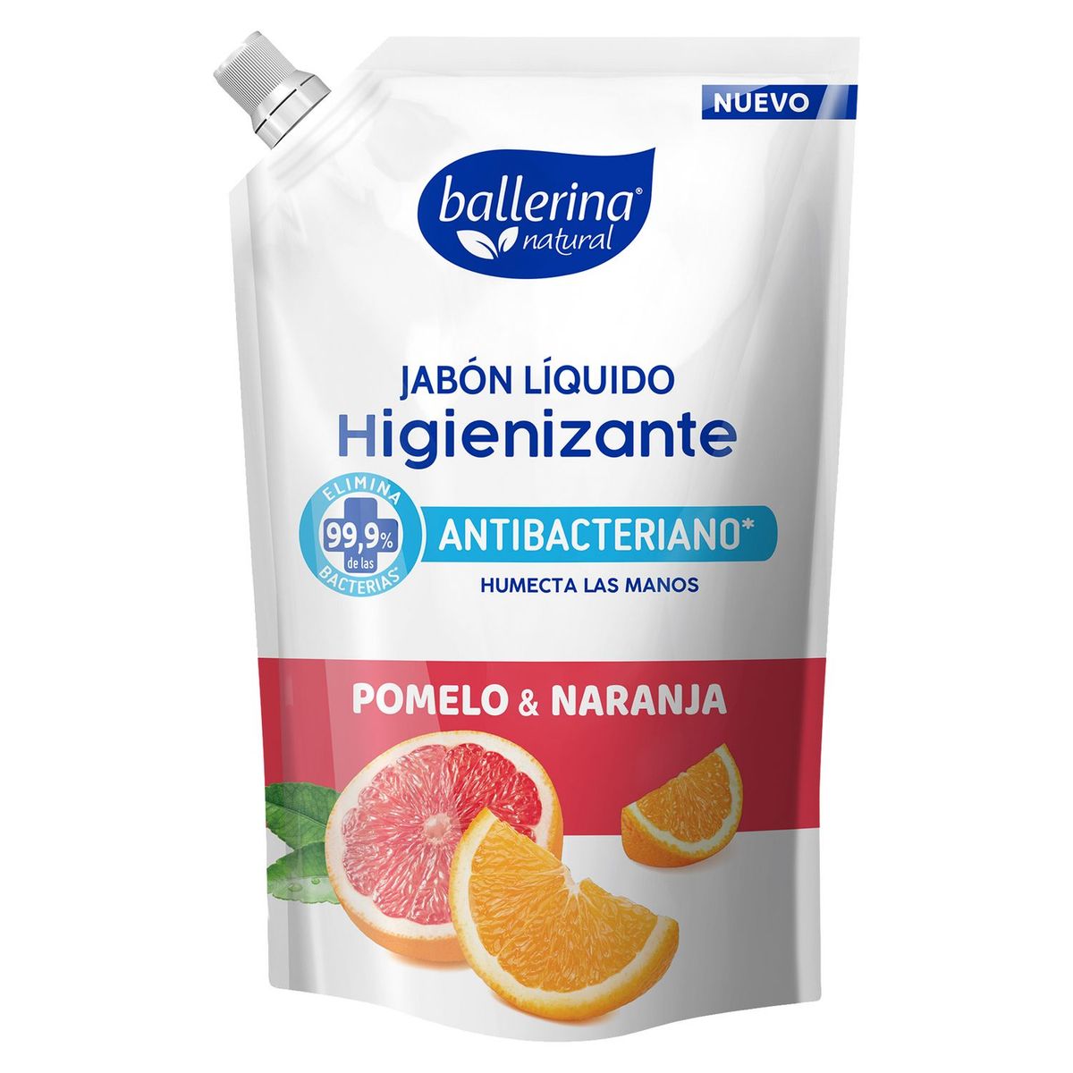 BALLERINA - Jabón Antibac Pomelo/ Nar 750Ml