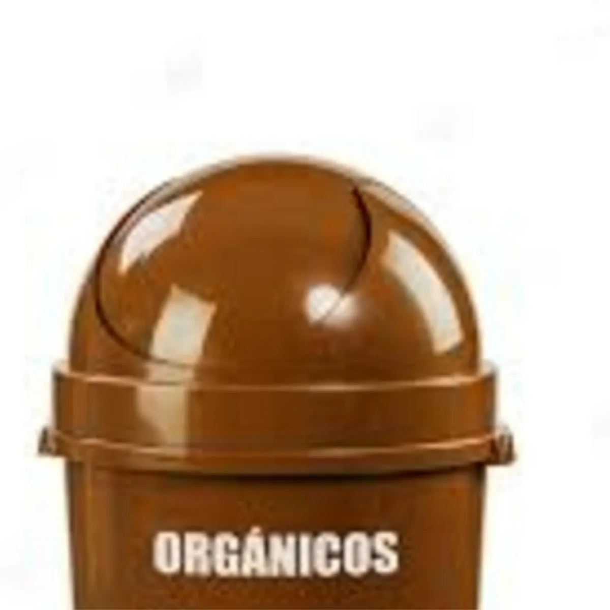 REYPLAST - Basurero de Polipropileno Reyplast Marrón 54.4L