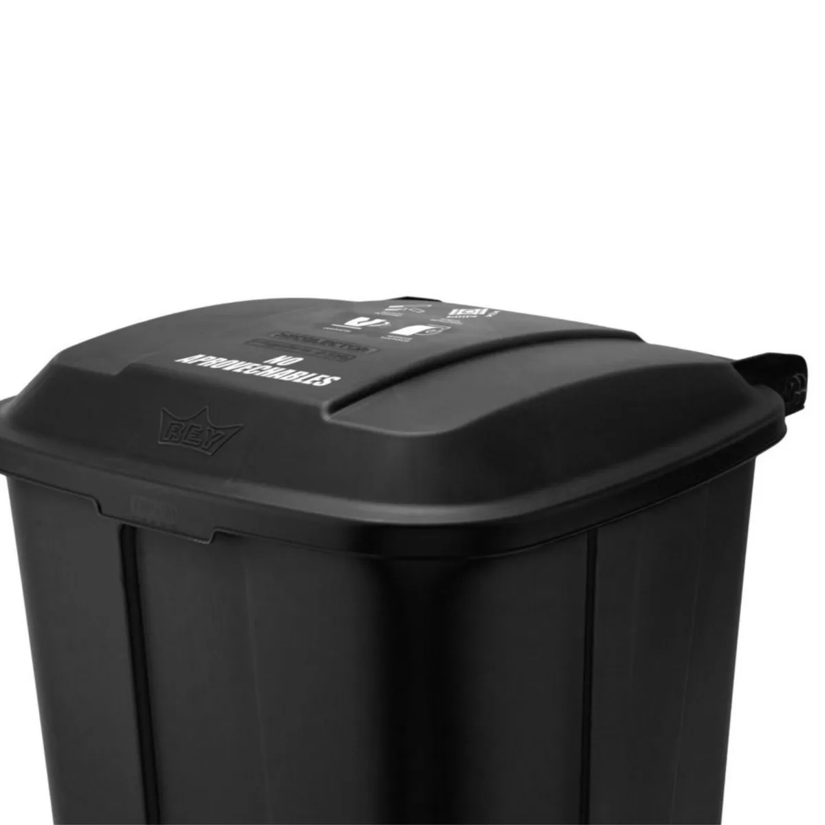 REYPLAST - Contenedor de Basura para Residuos No Aprovechables 170L