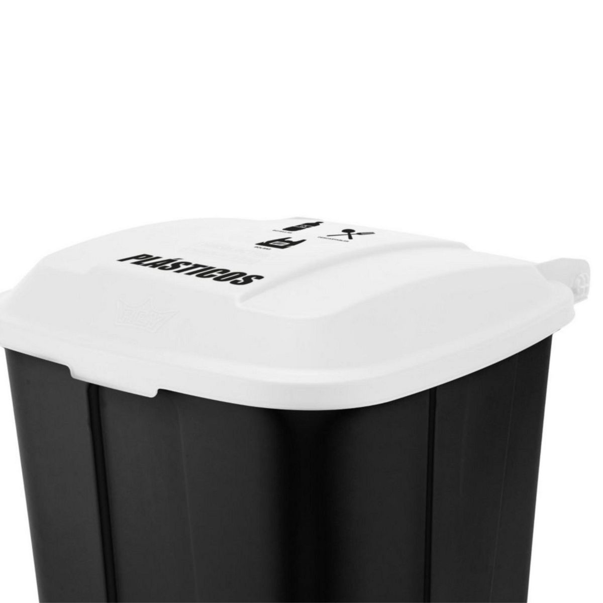 REYPLAST - Contendero de Basura para Plástico 170L