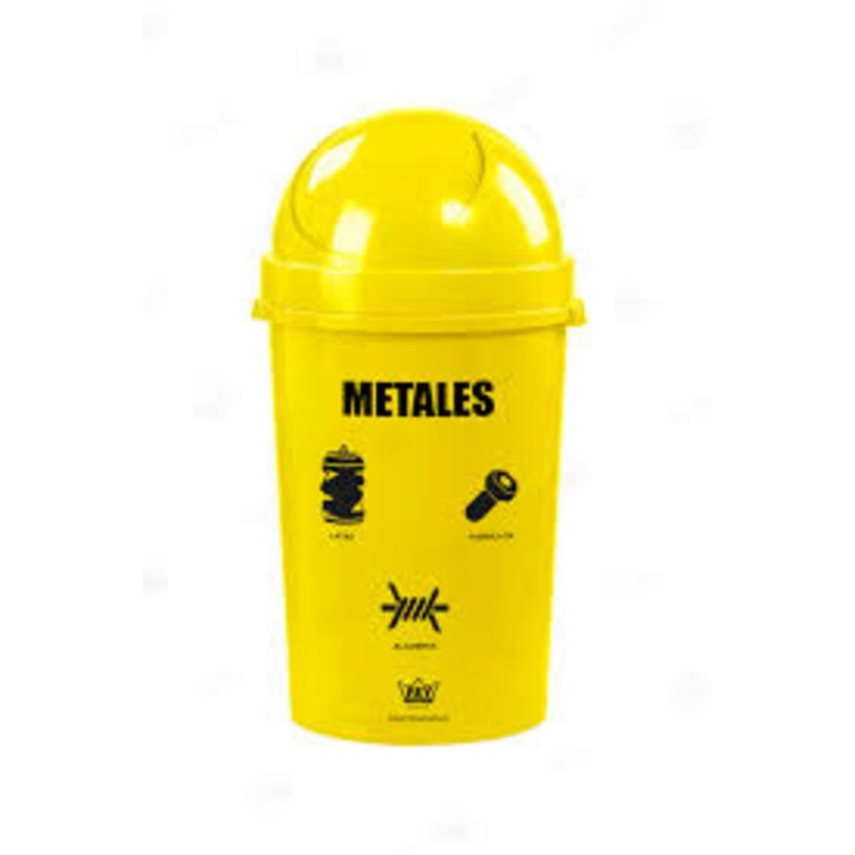 REYPLAST - Basurero de Polipropileno Reyplast Amarillo 54.4L
