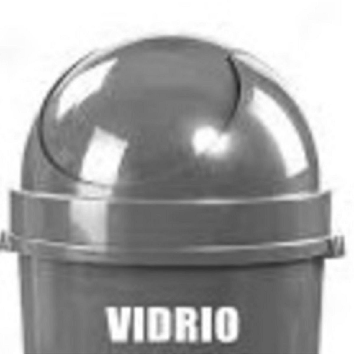 REYPLAST - Basurero de Polipropileno Reyplast Plomo 80L