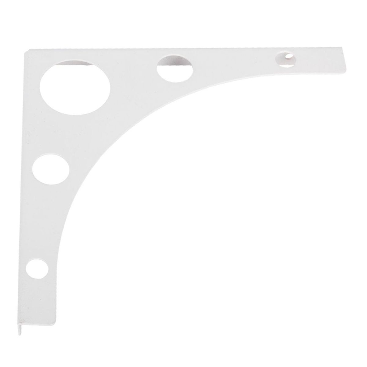 DUCASSE - Soporte para repisa blanca 20cm Mondrian