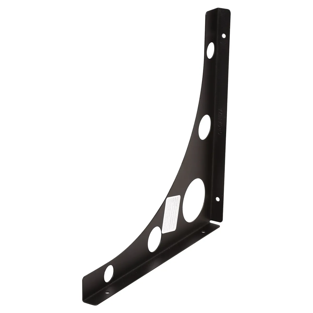 DUCASSE - Soporte Repisa Mondrian Negro 25cm