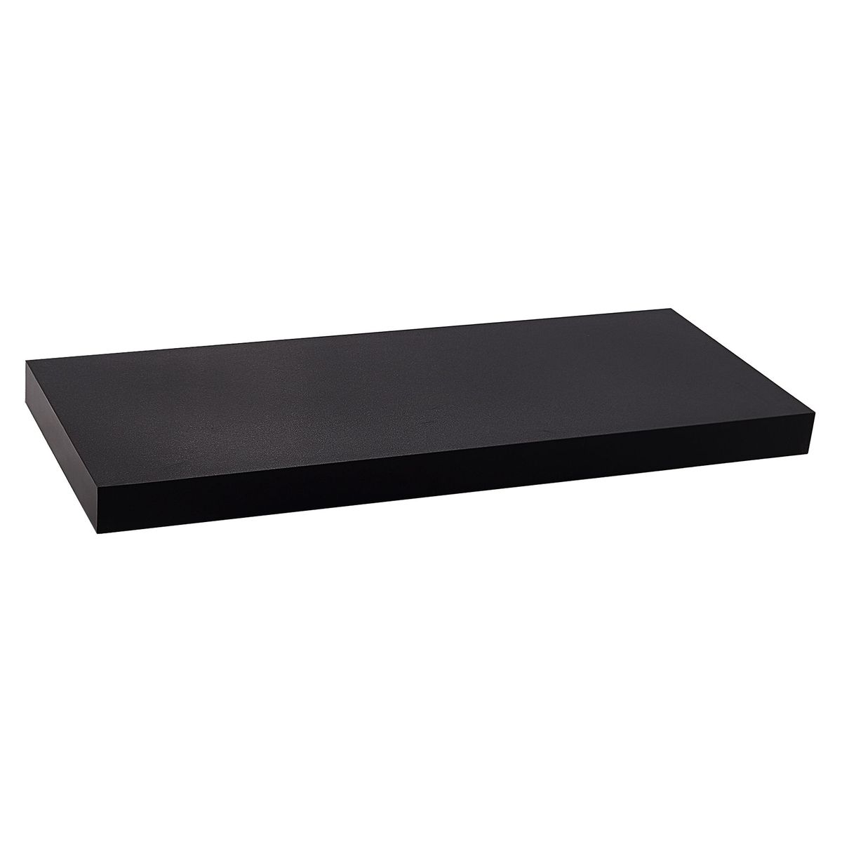 GENERICO - Repisa Flotante 60x23.5x3.8cm Negro