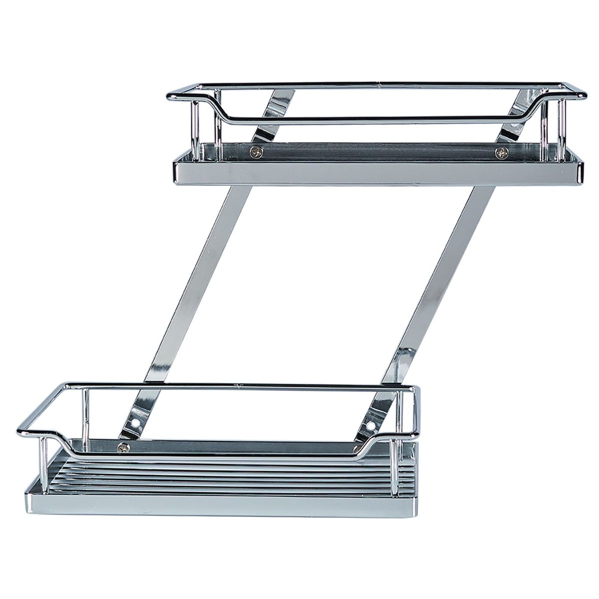 SENSI DACQUA - Repisa 2 niveles Praga cromado