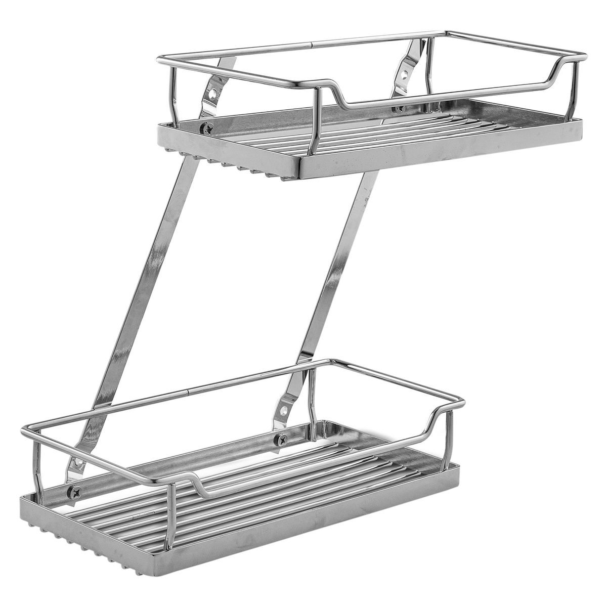 SENSI DACQUA - Repisa 2 niveles Praga cromado