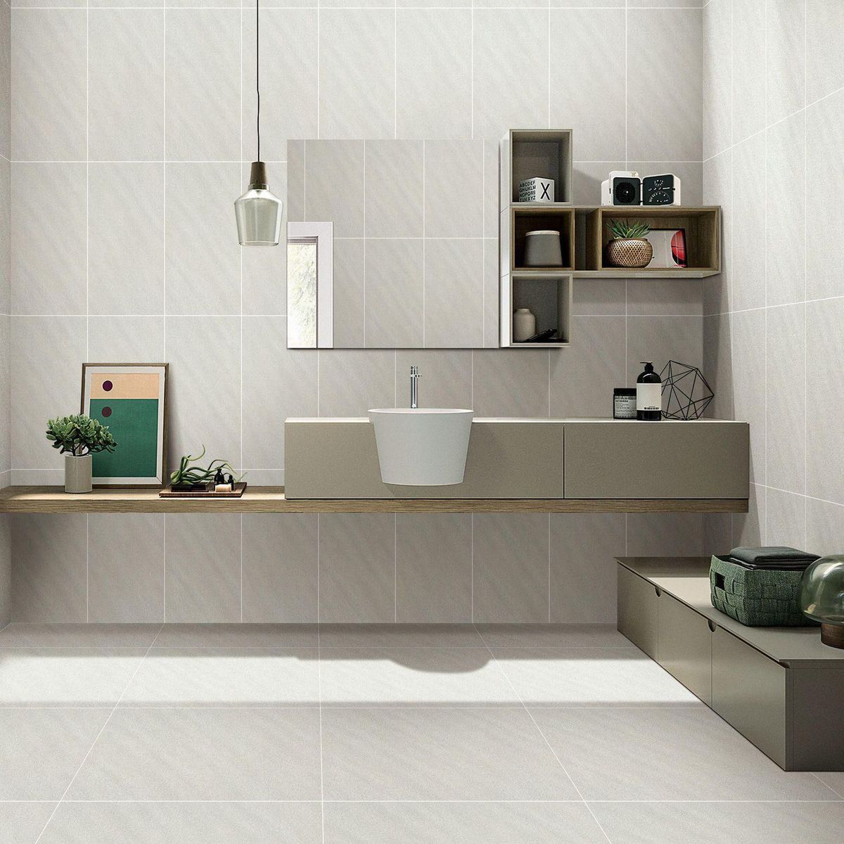 Gres Porcelánico Piedra Gris Rústico 60x60cm 1.44 m2 para piso, marca HOLZTEK - Foto 2