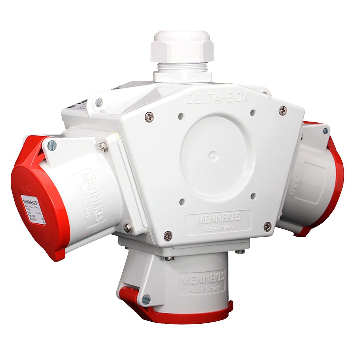 MENNEKES - Tomacorriente Triple Aéreo 3P+T