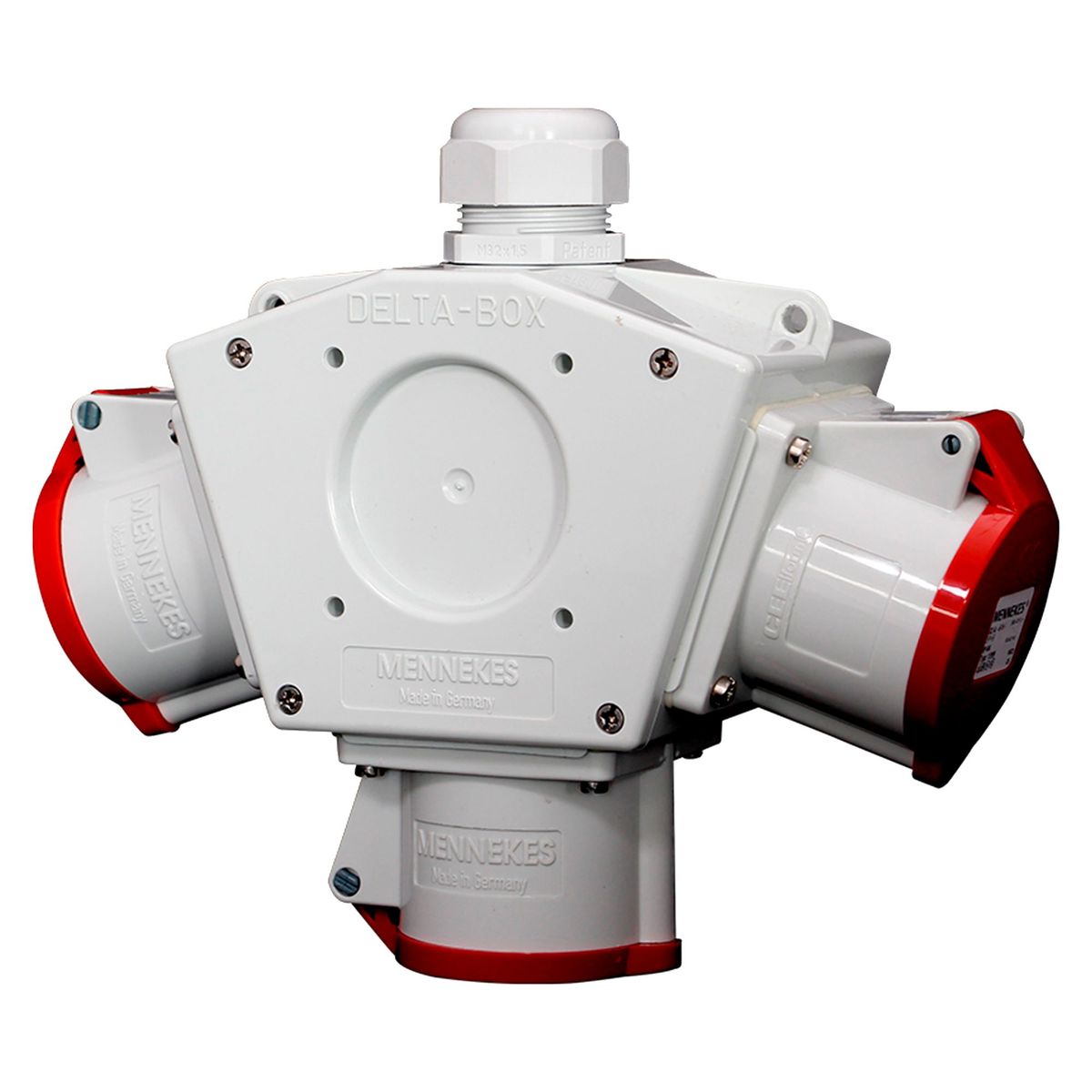 MENNEKES - Tomacorriente Triple Aéreo 3P+T