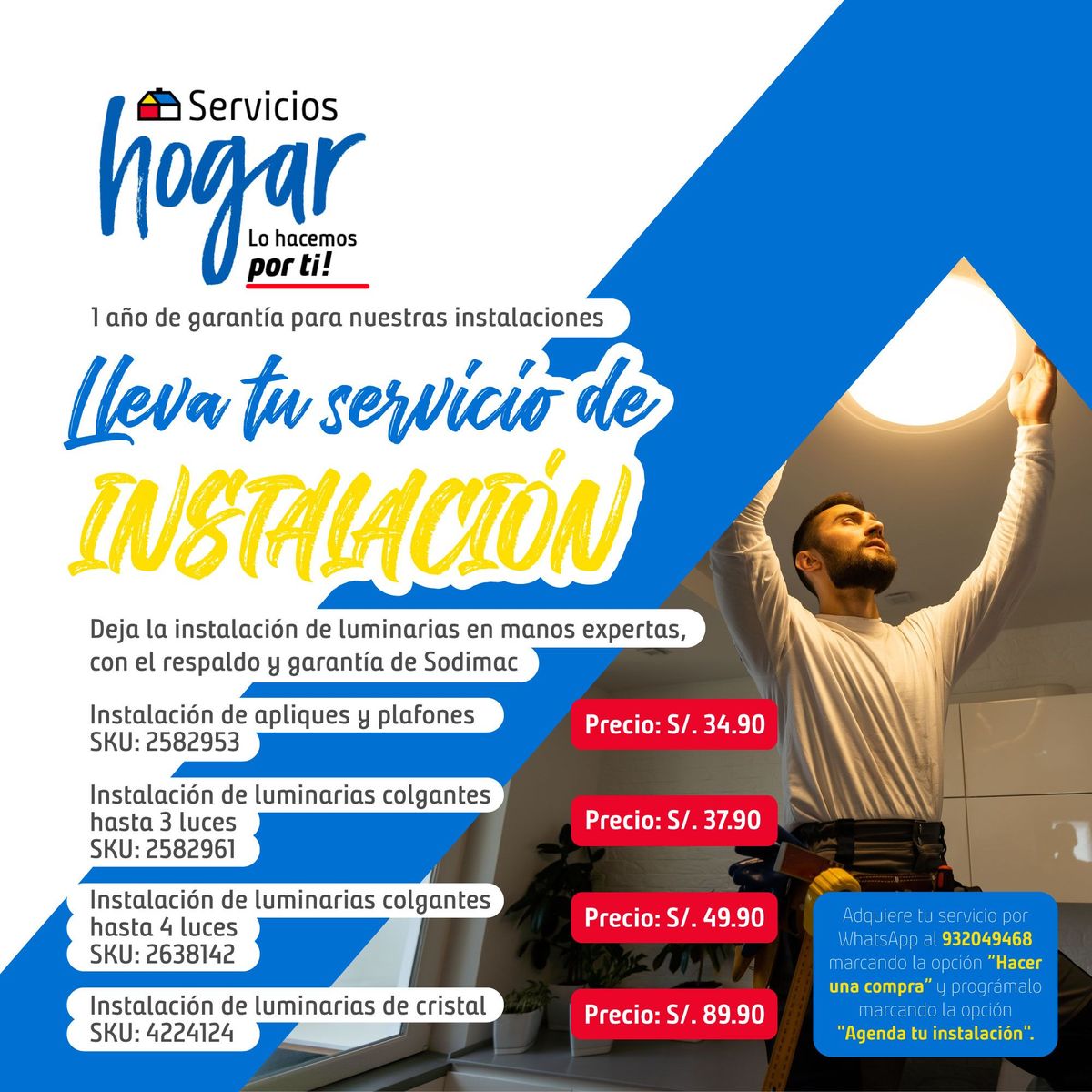 CIAMETSA - Spot Redondo 1 luz Blanco Ciatmesa