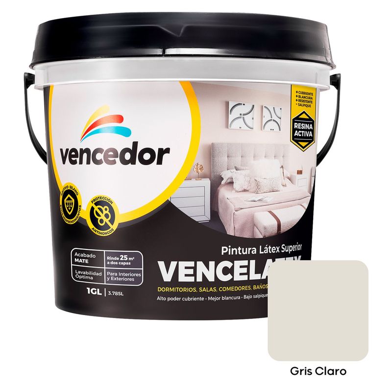 VENCEDOR - Vencelatex Gris claro 1GL