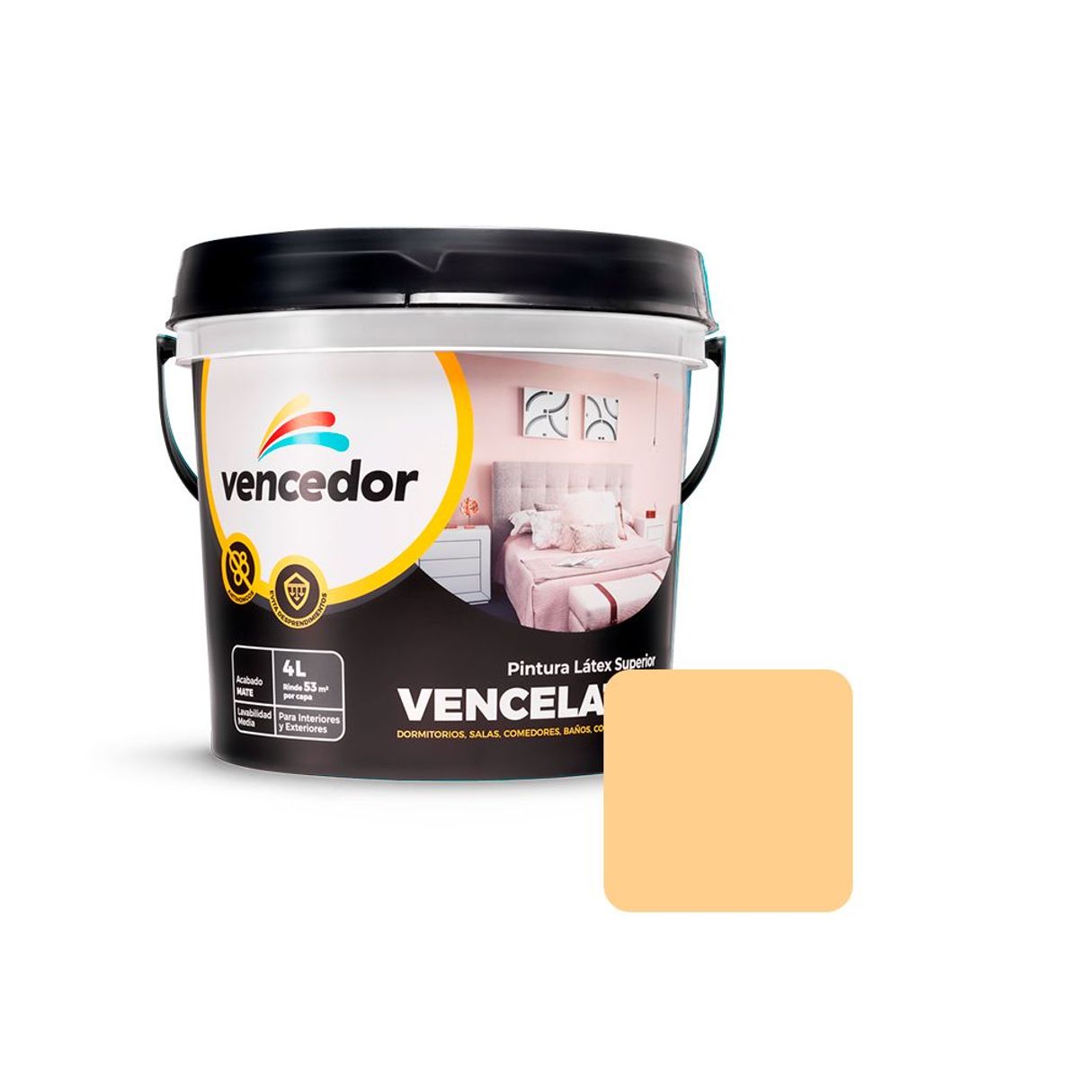 VENCEDOR - Pintura Vencelatex Embrujo del sol 1GL