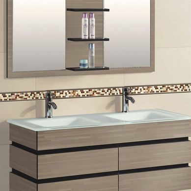 Listelo Zigurat Beige 45x4cm
