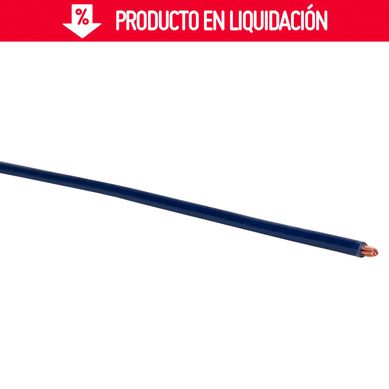Cable THHN 14 AWG Azul x metro lineal