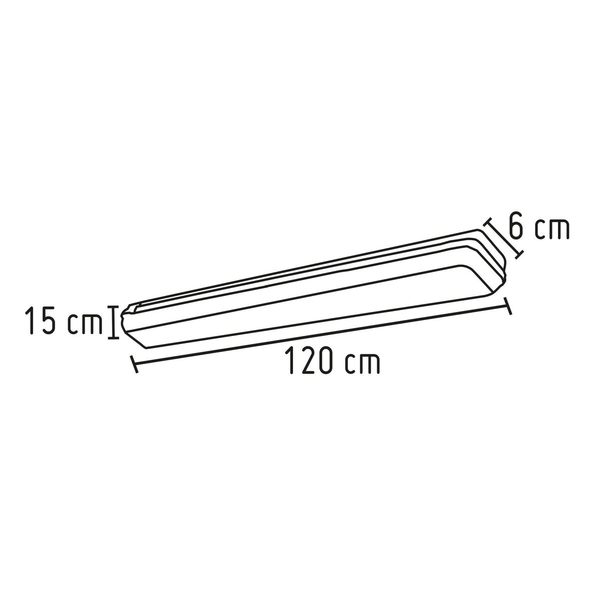 HALUX - Equipo LED Hermético 2 x 16W