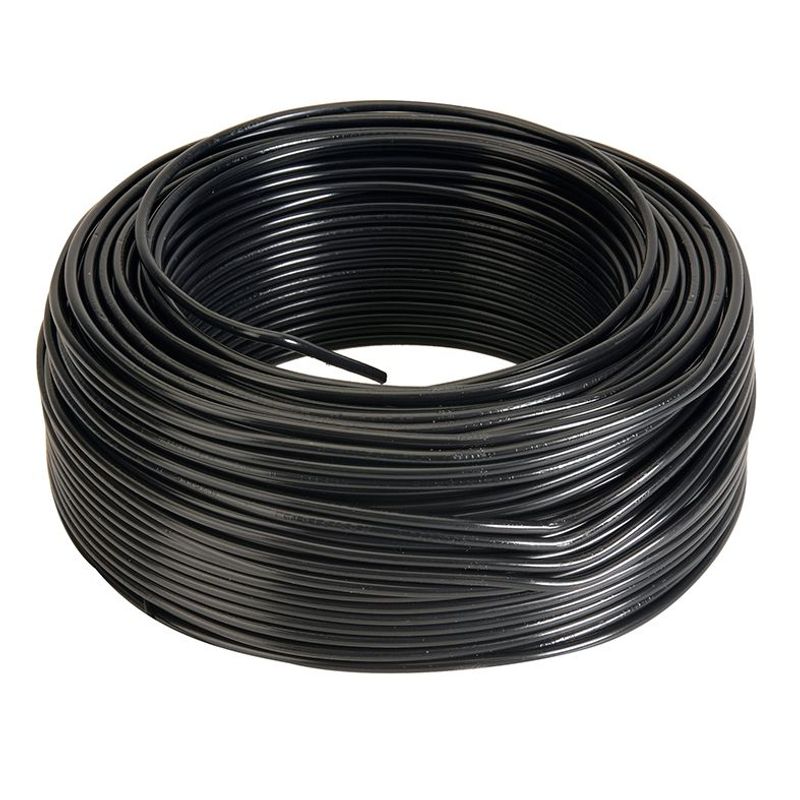 INDECO - Alambre TW 12 AWG Negro 100 Metros