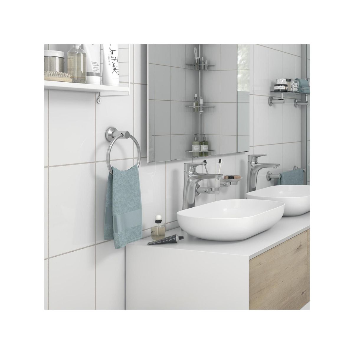 SENSI DACQUA - Toallero Aro Rodas