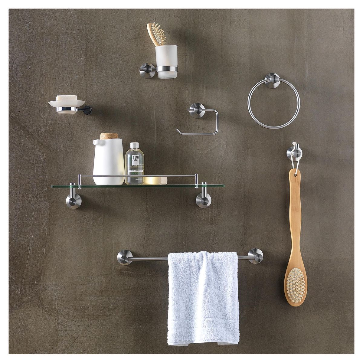 SENSI DACQUA - Portacepillo Rodas 12cm