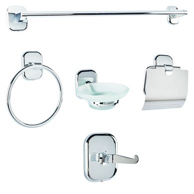 Set de accesorios para bao 6 piezas Napoli