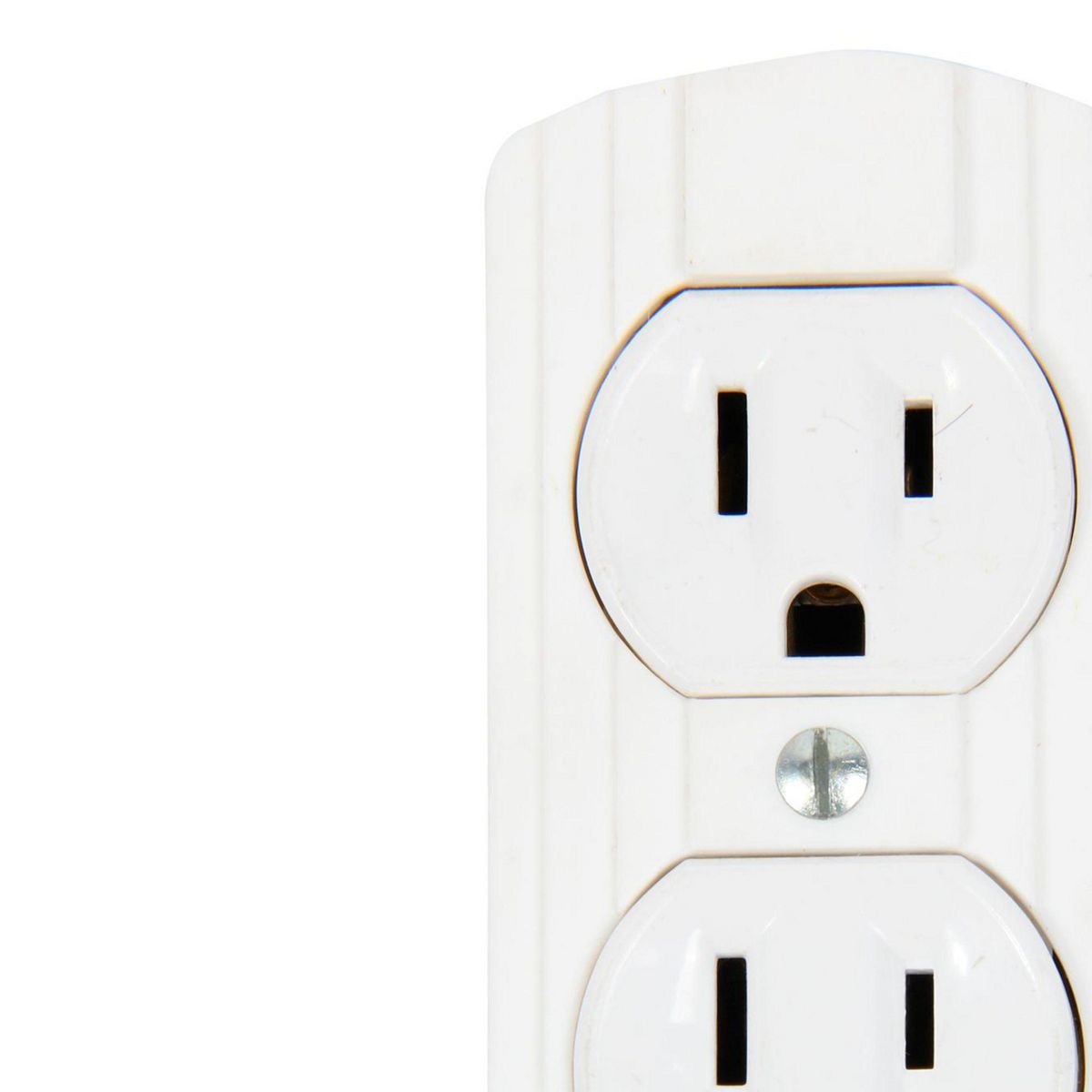 MENNEKES - Tomacorriente Doble Visible L/T 15A 125V Blanco