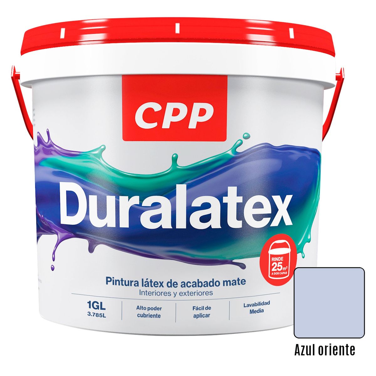 CPP - Pintura Duralatex CPP Azul Oriente 1GL
