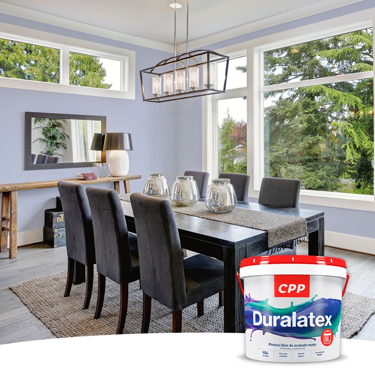 CPP - Pintura Duralatex CPP Azul Oriente 1GL