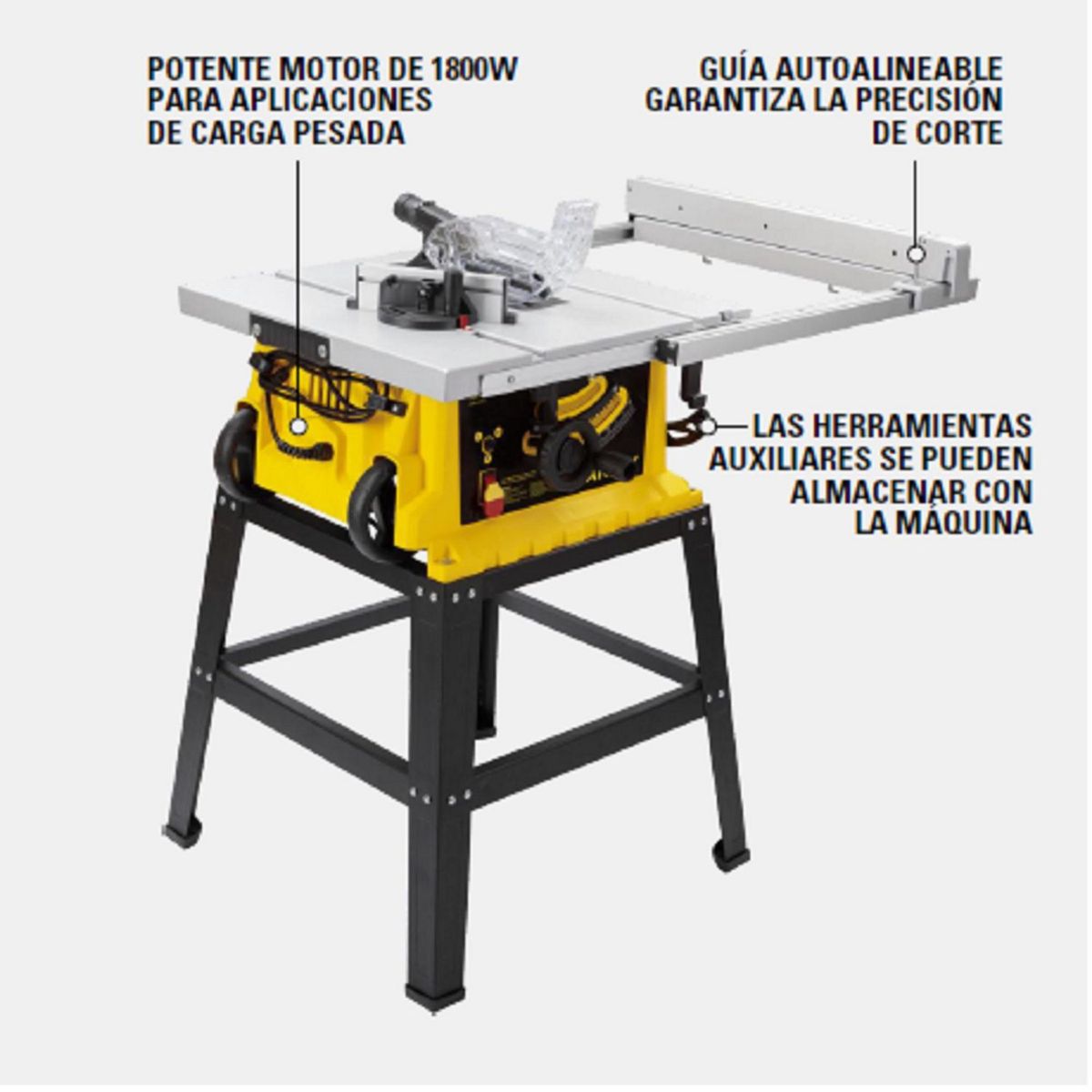 STANLEY - Sierra de Banco EléctricaStanley 10" 1800 W SST1801