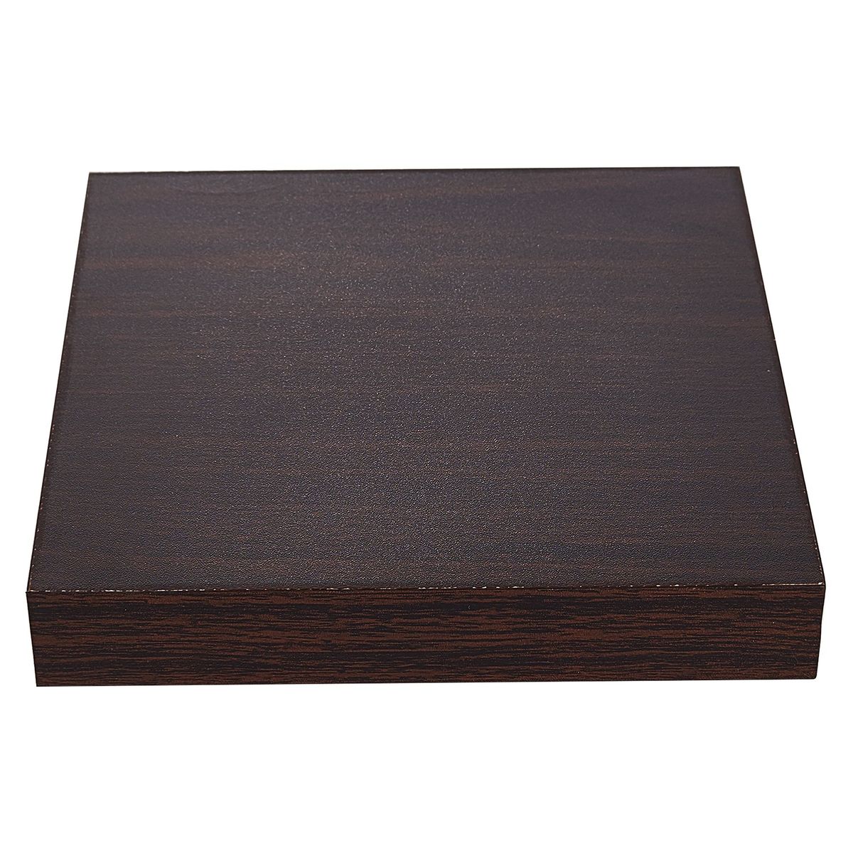 GENERICO - Repisa Flotante 23.5x23.5x3.8cm Nogal