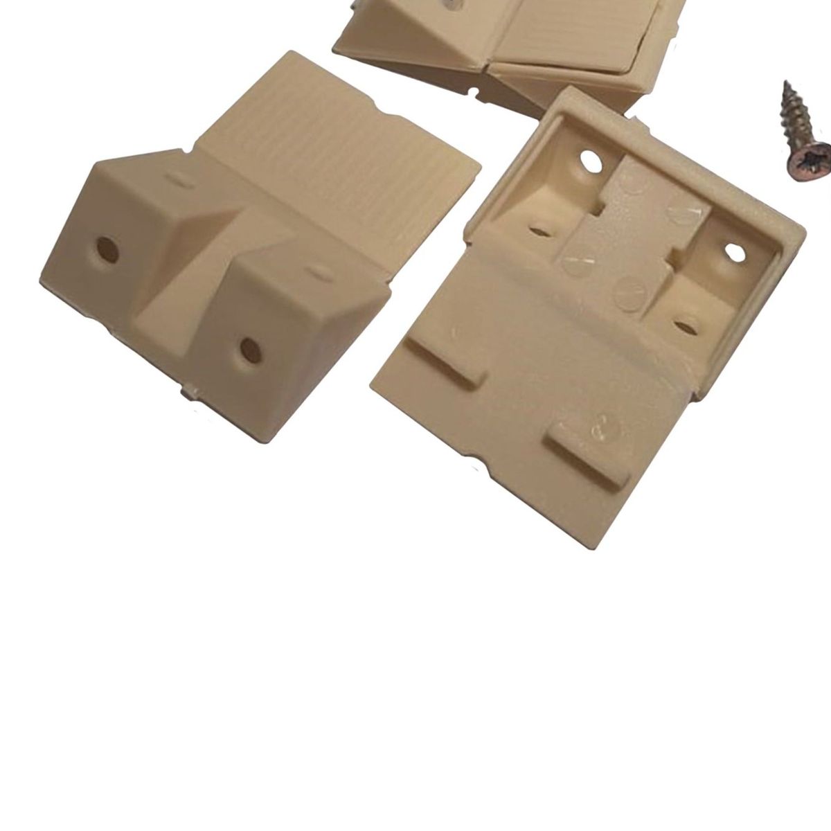 ZENDER - Unión Doble Almendra x 4 unid.