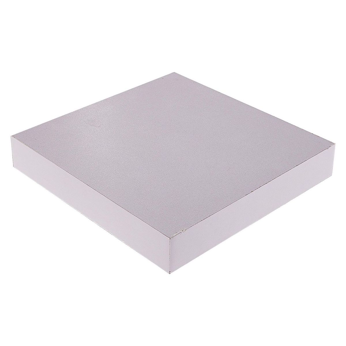 GENERICO - Repisa Flotante 23.5x23.5x3.8cm Blanco