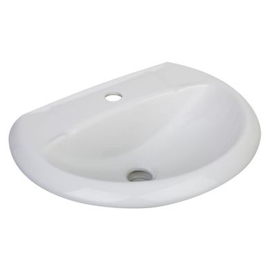 Lavamanos Sobre Pedestal Trebol Eco Blanco