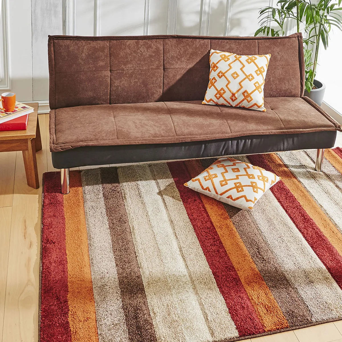 JUST HOME COLLECTION - Alfombra Rectangular Original Rayas