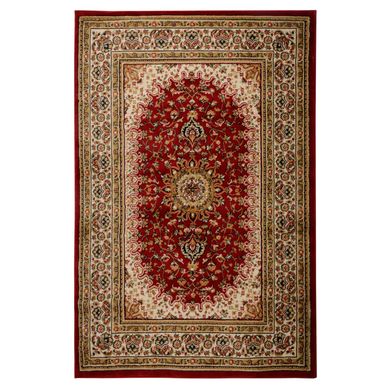 Alfombra Rectangular Carrera Clasica 150x220cm Roja