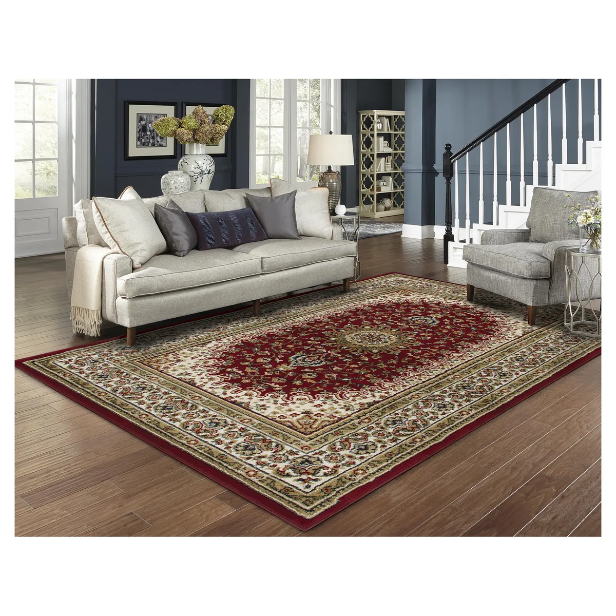 JUST HOME COLLECTION - Alfombra Rectangular Carrera Clasica 150x220cm