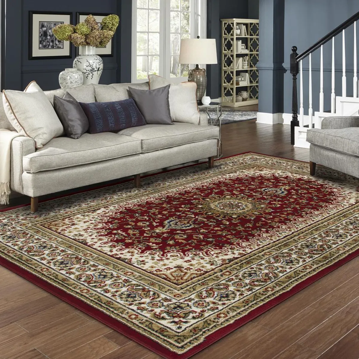 JUST HOME COLLECTION - Alfombra Rectangular Carrera Clasica