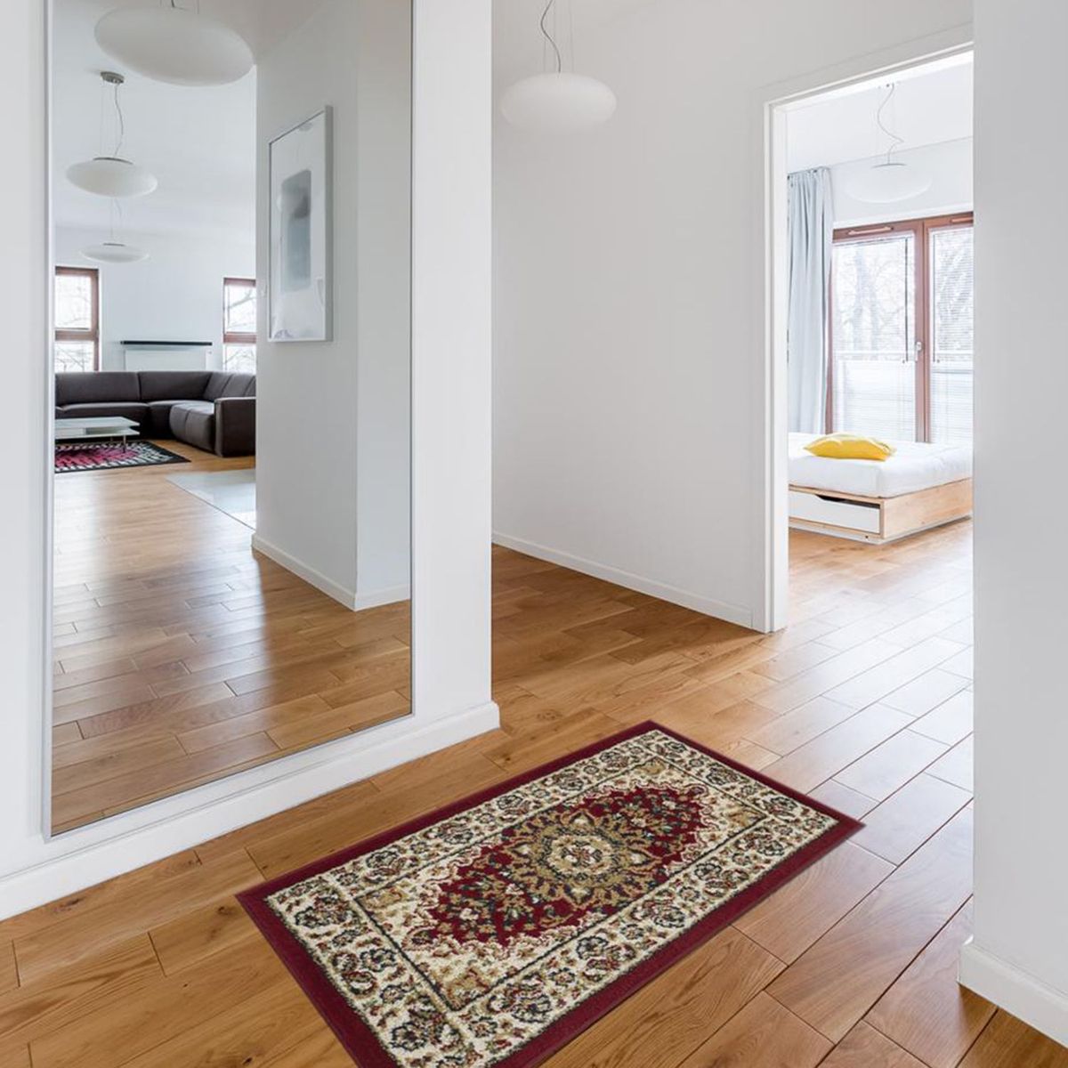 JUST HOME COLLECTION - Camino Carrera Rojo Clásica 50x90cm