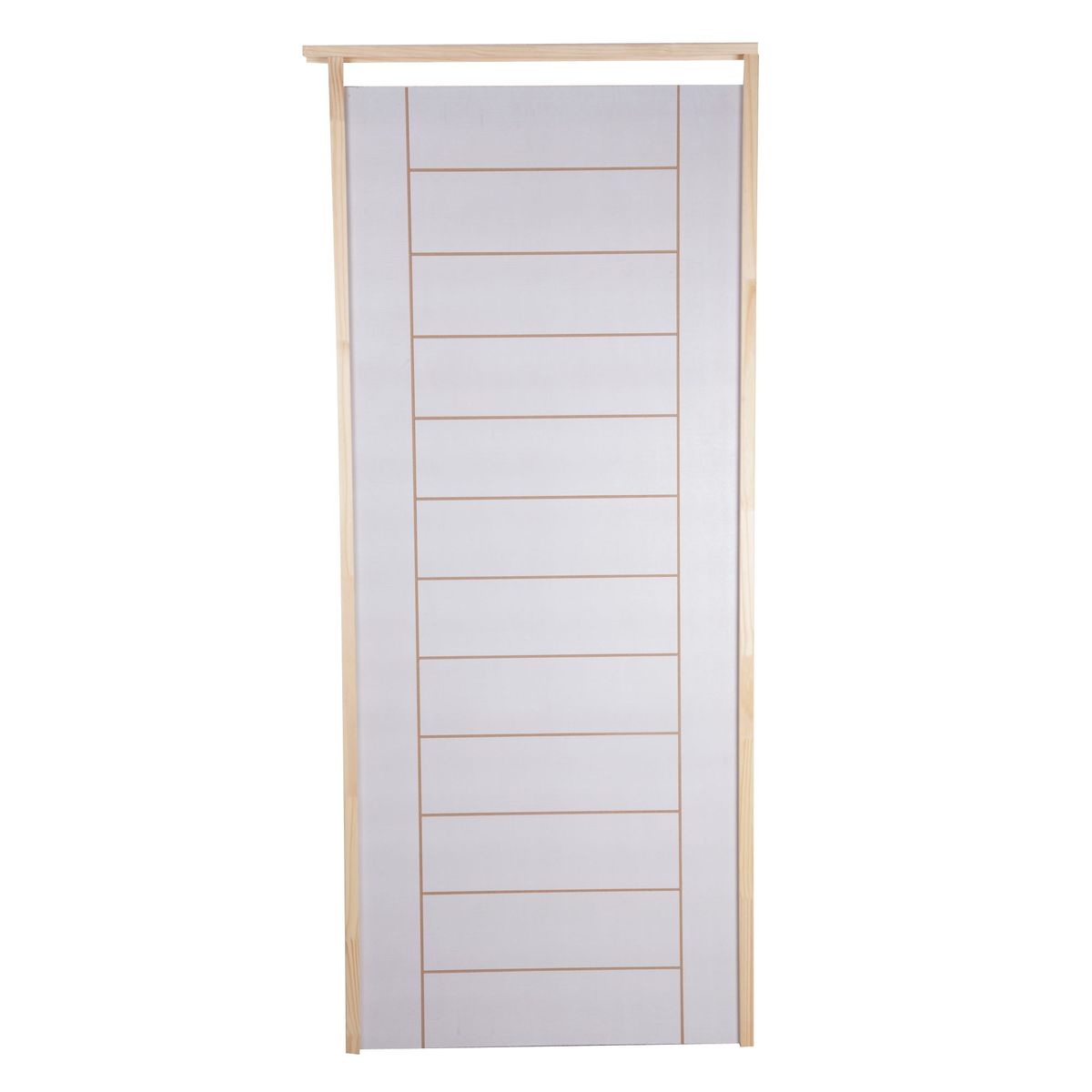 ARES - Combo Puerta Interior (Marco+Bisagras) Mancora Blanco