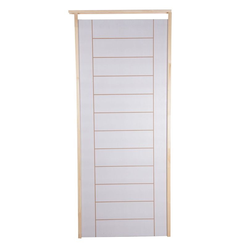 ARES - ComboPuerta Interior  (Marco+Bisagras) Mancora 65x207cm Blanco