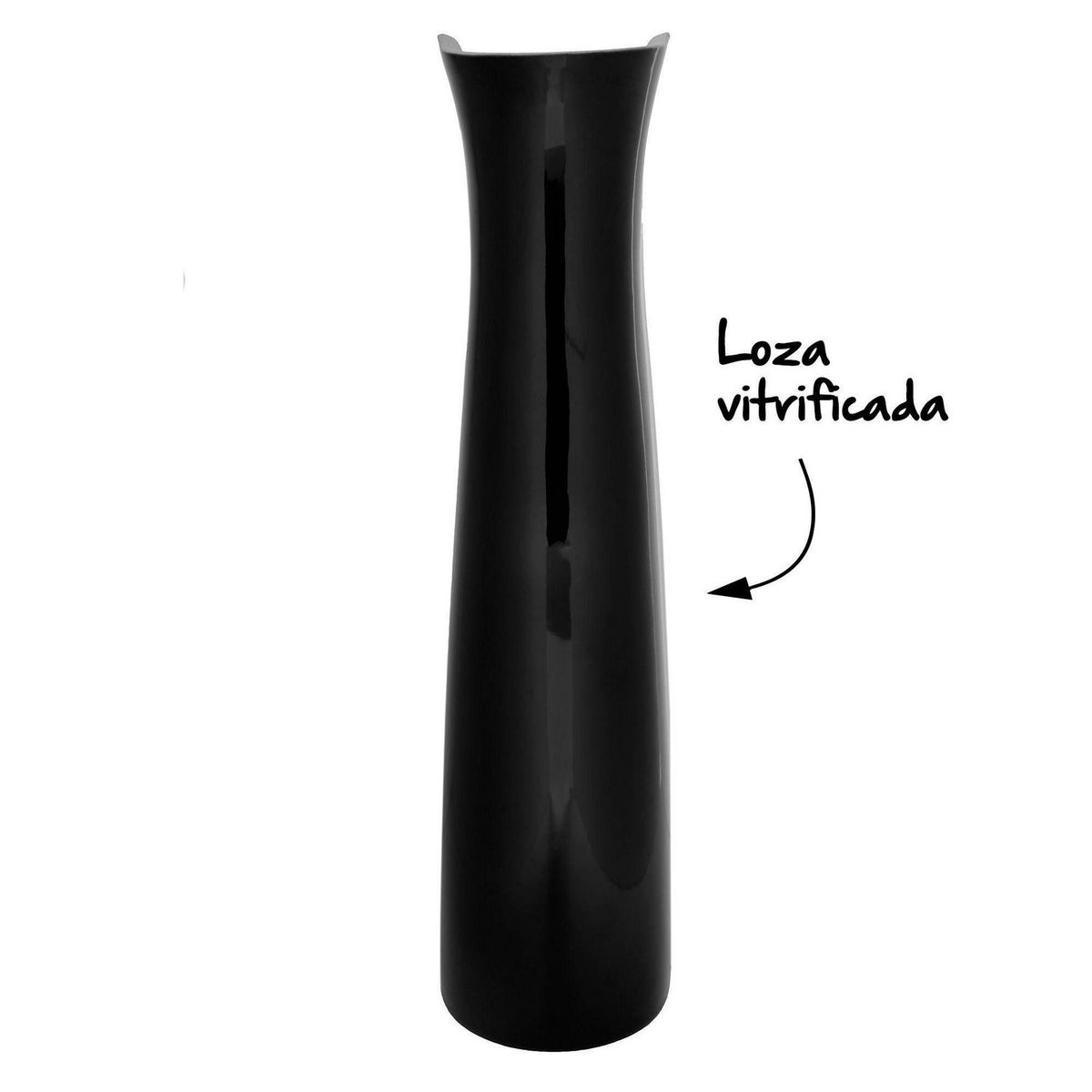 CORONA - Pedestal para Lavamanos Manantial Negro