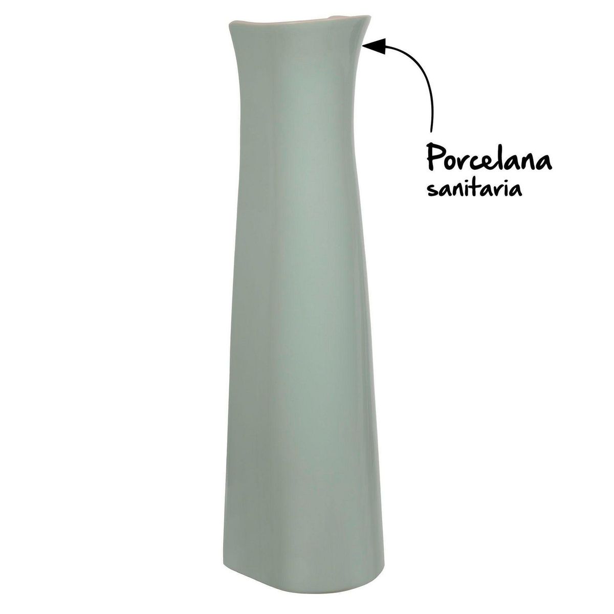 CORONA - Pedestal para Lavamanos Manantial Verde