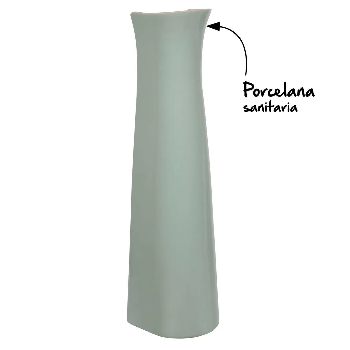 CORONA - Pedestal para Lavamanos Manantial Verde