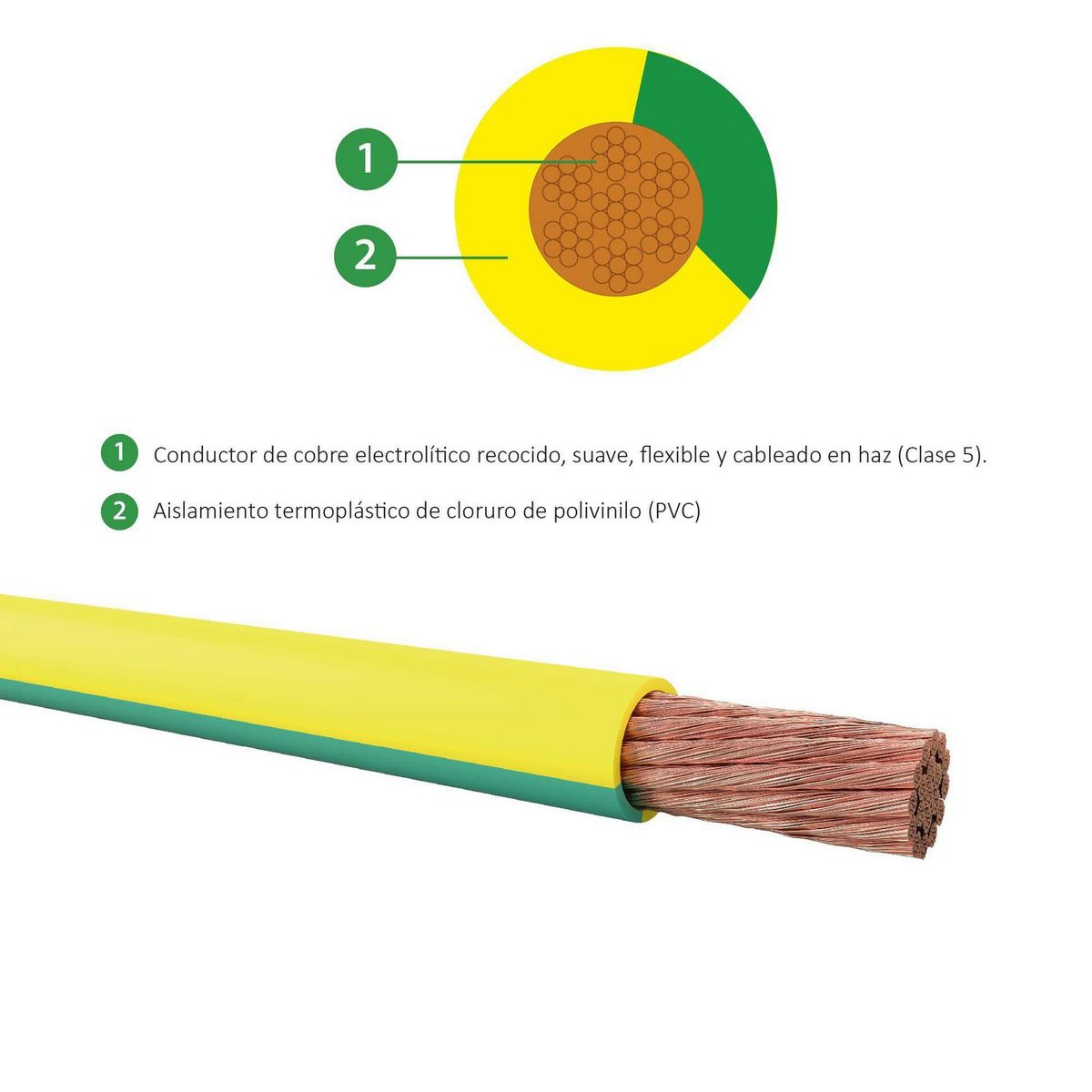 ELCOPE - Cable CPT 12 AWG 100 Metros