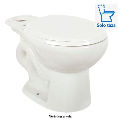 Taza Inodoro Trebol Sifon Jet Blanca